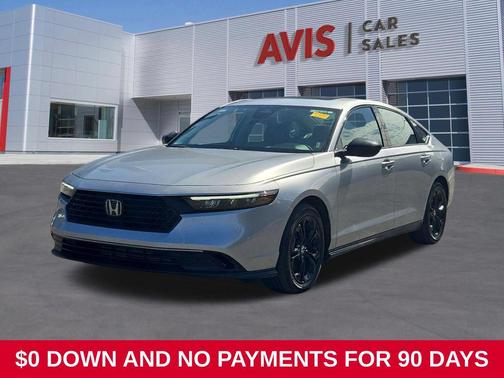 Solar Silver Metallic 2025 Honda Accord SE