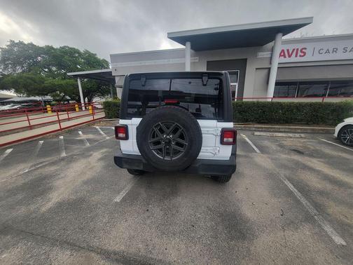 Bright White Clearcoat 2025 Jeep Wrangler Sport S