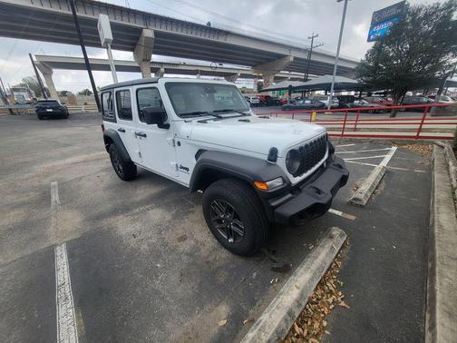 Bright White Clearcoat 2025 Jeep Wrangler Sport S