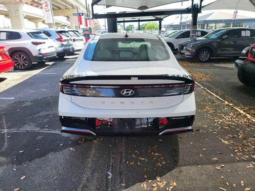 Serenity White 2025 Hyundai SONATA SEL