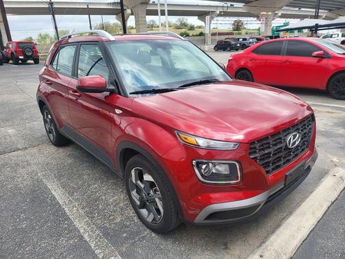 Ultimate Red 2025 Hyundai VENUE SEL