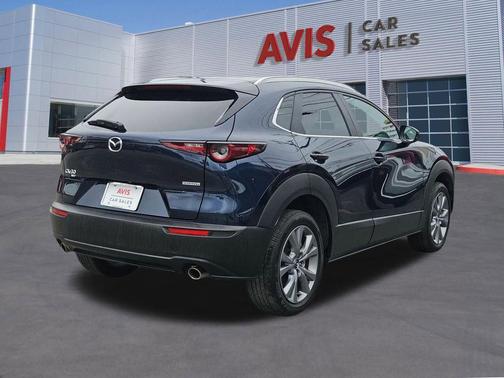 Deep Crystal Blue Mica 2025 Mazda CX-30 2.5 S Preferred Package