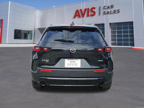 Jet Black Mica 2025 Mazda CX-50 Hybrid Premium Package