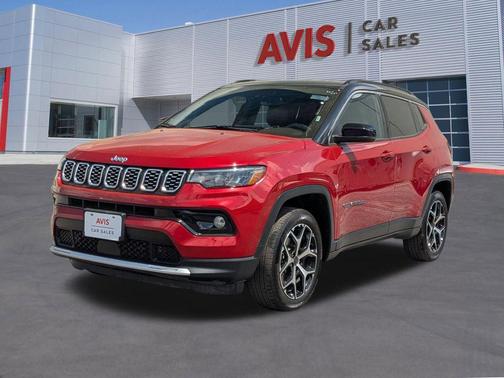 Red Hot Pearlcoat 2025 Jeep Compass Limited