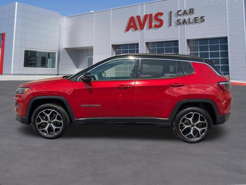 Red Hot Pearlcoat 2025 Jeep Compass Limited