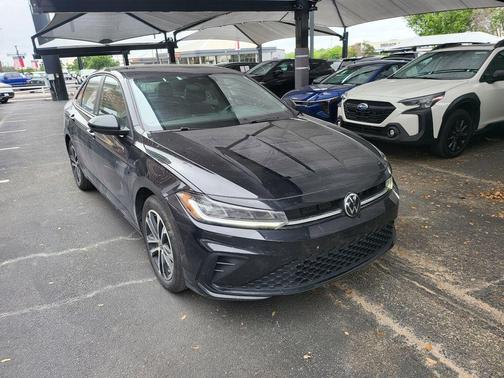 Black Metallic 2025 Volkswagen Jetta 1.5T Sport
