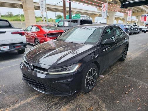 Black Metallic 2025 Volkswagen Jetta 1.5T Sport