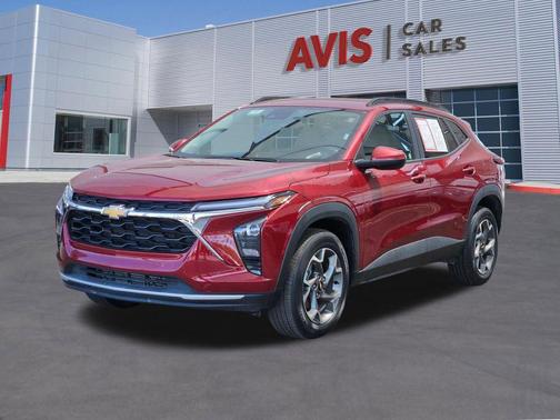 Crimson Metallic 2025 Chevrolet Trax LT
