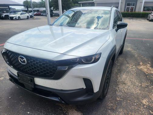 Light Blue 2025 Mazda CX-50 Hybrid Premium Package