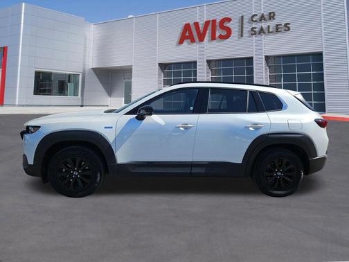 Light Blue 2025 Mazda CX-50 Hybrid Premium Package