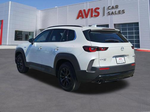 Light Blue 2025 Mazda CX-50 Hybrid Premium Package
