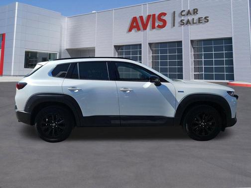Light Blue 2025 Mazda CX-50 Hybrid Premium Package