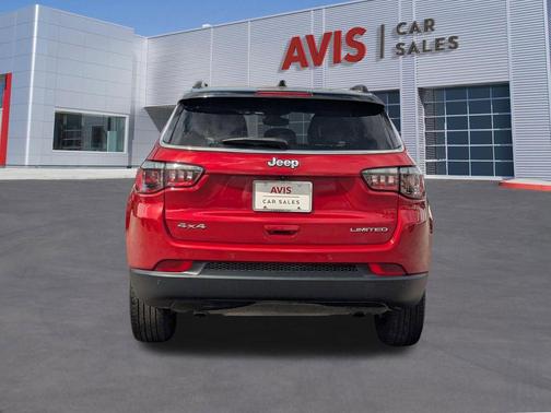 Red Hot Pearlcoat 2025 Jeep Compass Limited