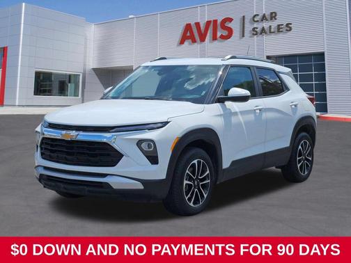 Summit White 2025 Chevrolet Trailblazer LT