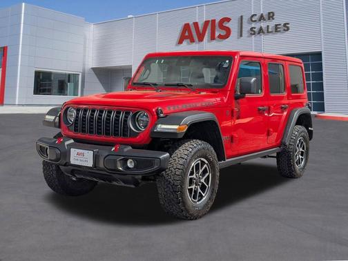 Firecracker Red Clearcoat 2025 Jeep Wrangler Rubicon