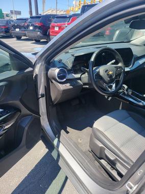 Silver 2025 Chevrolet Trax LT