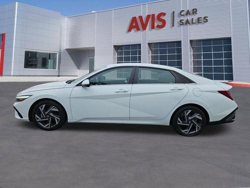 Serenity White 2025 Hyundai ELANTRA SEL