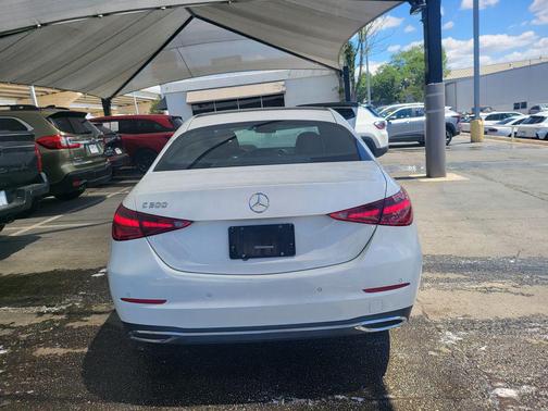 White 2025 Mercedes-Benz C-Class C 300
