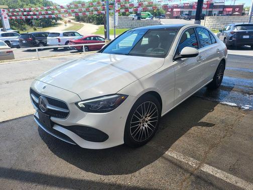 White 2025 Mercedes-Benz C-Class C 300