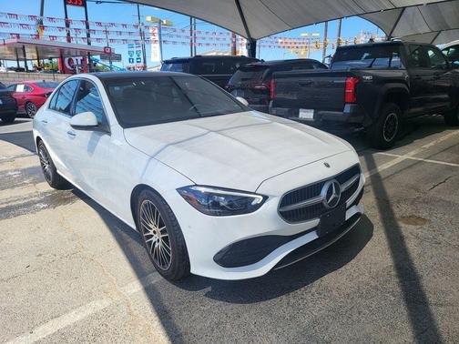 White 2025 Mercedes-Benz C-Class C 300