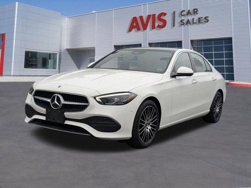 White 2025 Mercedes-Benz C-Class C 300