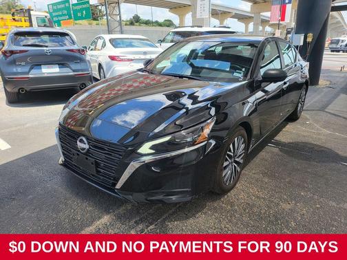 Black Metallic 2025 Nissan Altima 2.5 SV