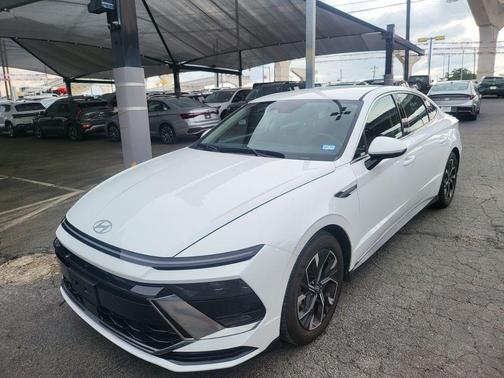 Serenity White 2025 Hyundai SONATA SEL