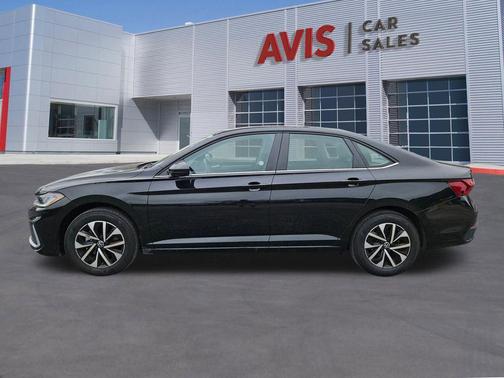Black Metallic 2025 Volkswagen Jetta 1.5T S