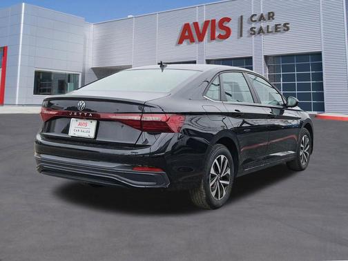 Black Metallic 2025 Volkswagen Jetta 1.5T S