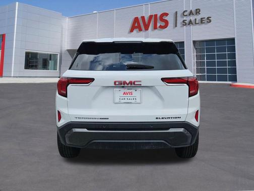 Summit White 2025 GMC Terrain AWD Elevation