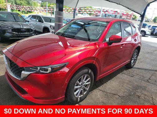 Soul Red Crystal Metallic 2025 Mazda CX-5 2.5 S Preferred Package