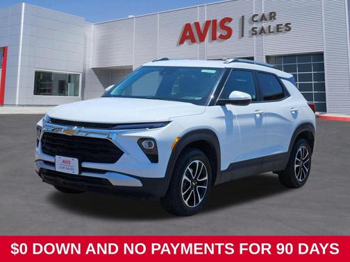 Summit White 2025 Chevrolet Trailblazer LT
