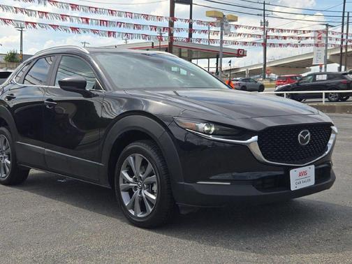 Jet Black Mica 2025 Mazda CX-30 2.5 S Preferred Package
