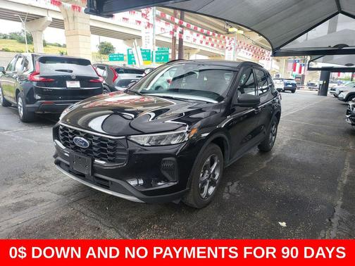 Agate Black Metallic 2025 Ford Escape ST-Line