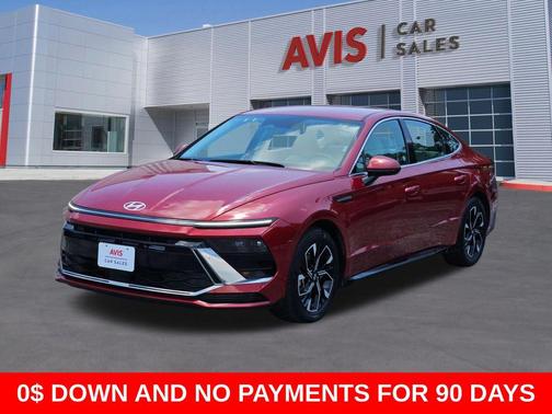 Ultimate red 2025 Hyundai SONATA SEL