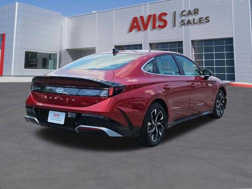Ultimate red 2025 Hyundai SONATA SEL