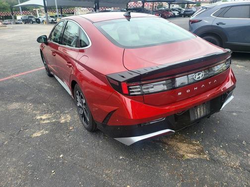 Ultimate red 2025 Hyundai SONATA SEL