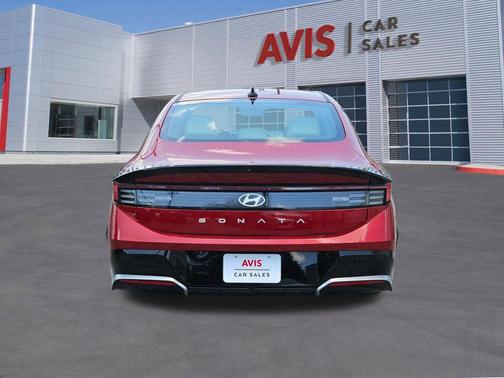 Ultimate red 2025 Hyundai SONATA SEL