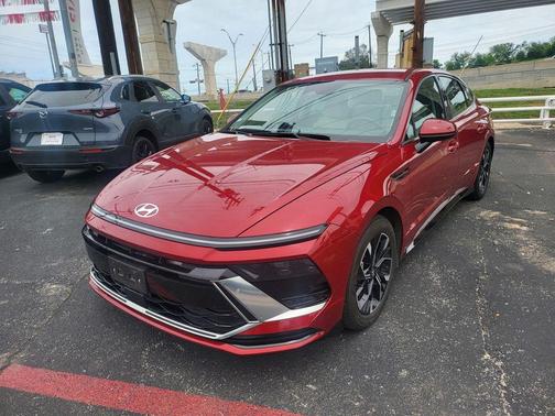 Ultimate red 2025 Hyundai SONATA SEL