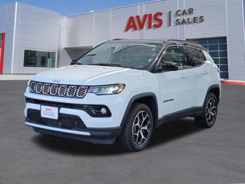 Bright White Clearcoat 2025 Jeep Compass Limited