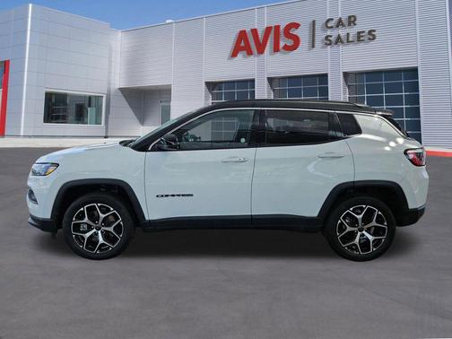 Bright White Clearcoat 2025 Jeep Compass Limited