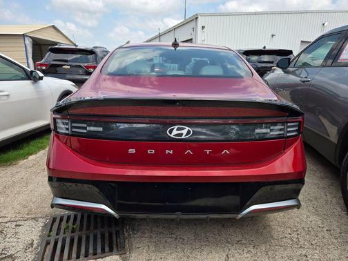 Ultimate red 2025 Hyundai SONATA SEL