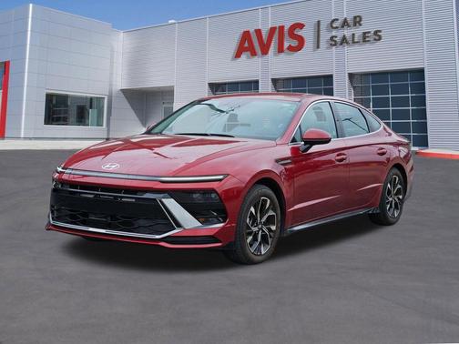 Ultimate red 2025 Hyundai SONATA SEL