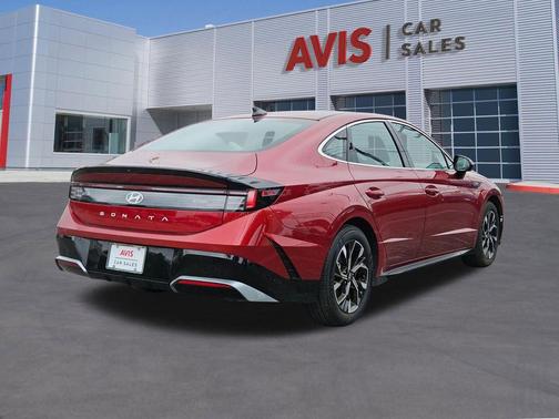 Ultimate red 2025 Hyundai SONATA SEL