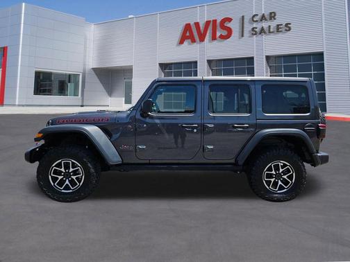 Granite Crystal Metallic Clearcoat 2025 Jeep Wrangler Rubicon
