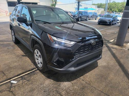 Midnight Black Metallic 2025 Toyota RAV4 LE