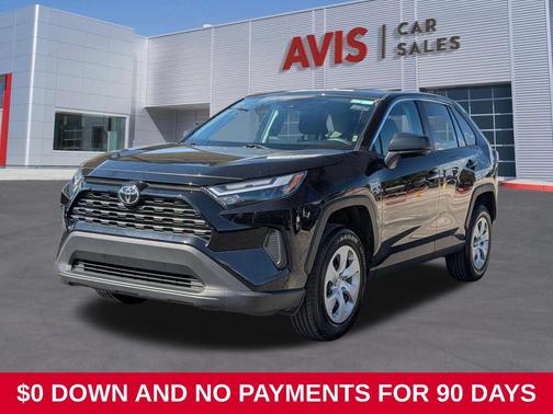 Midnight Black Metallic 2025 Toyota RAV4 LE