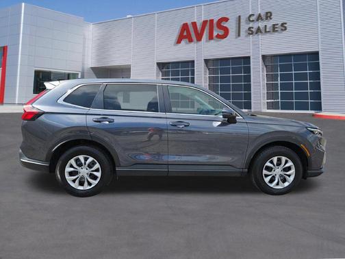 Solar Silver Metallic 2025 Honda CR-V LX AWD