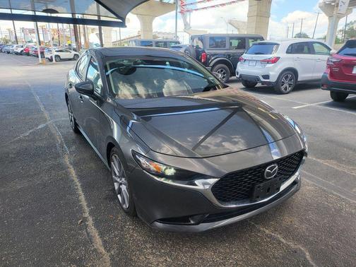 Machine Gray Metallic 2025 Mazda Mazda3 FWD w/Preferred Package