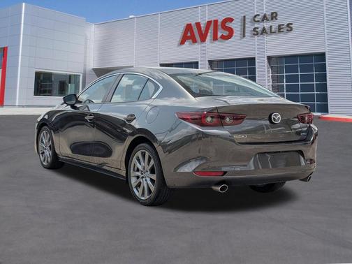 Machine Gray Metallic 2025 Mazda Mazda3 FWD w/Preferred Package
